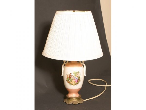 Porcelain Lamp - electric, Martha & George - Nice: Porcelain Lamp - electric, Martha & George - Nice; Live auction by Montrose Auction, Inc. Established 1977. We accept PayPal, Money Orders. All items shipped from Montrose, GA 31065 if not picked up a
