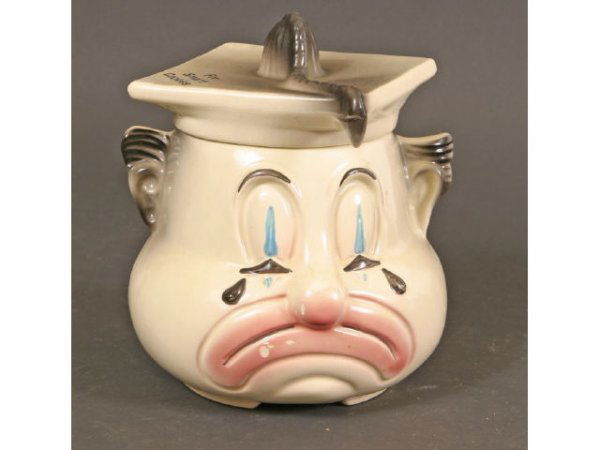 Cookie Jar - Clown Face by the Cardinal Co. - Exce: Cookie Jar - Clown Face by the Cardinal Co.; Live auction by Montrose Auction, Inc. Established 1977. We accept PayPal, Money Orders. All items shipped from Montrose, GA 31065 if not picked up at the