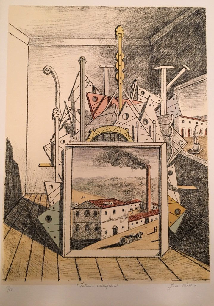 Interno metafisico 1969 by Giorgio De Chirico (1 of 4)