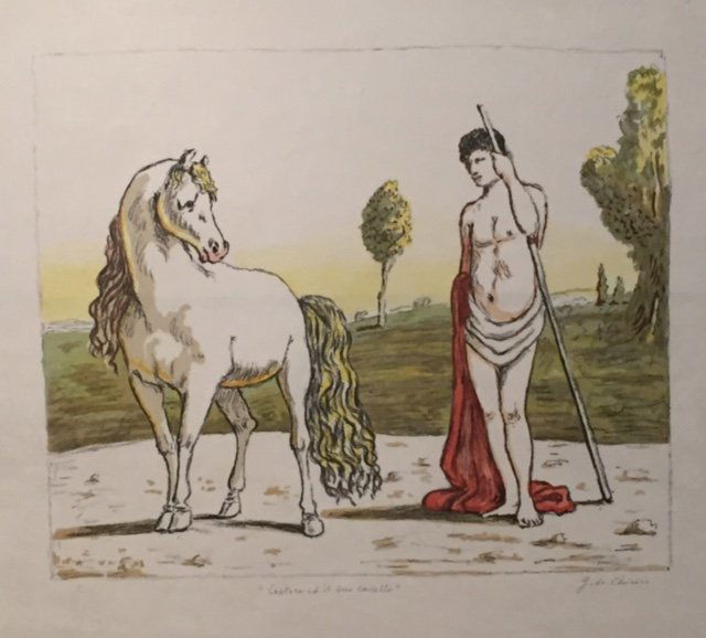 Castore ed il suo cavallo 1970 (1 of 1)