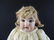 Antique Bisque Doll with Tan Dress - 3