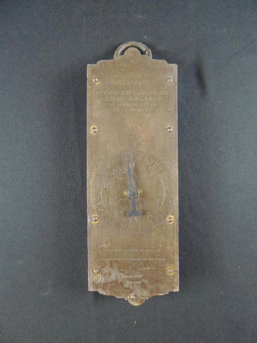 Antique Chatillon's Hanging Milk Scale (1 of 2)