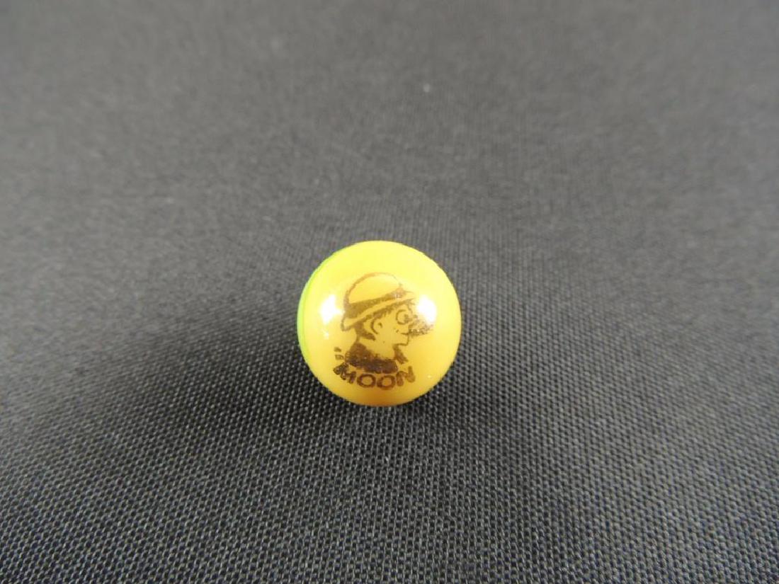 Vintage Peltier's Ottawa Il. "Moon" Comic Marble (1 of 2)