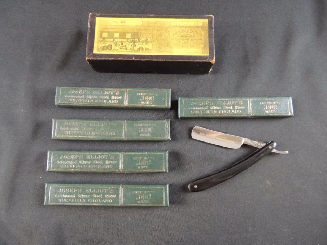 Group of 5 Antique New Old Stock Straight Razors (1 of 4)