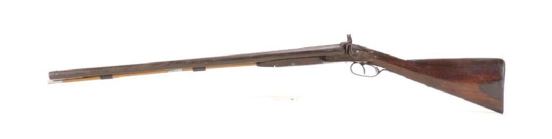 Charles Mills Double Barrel Muzzle Load Shotgun (1 of 9)