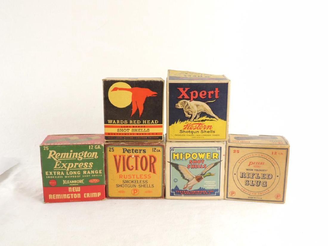 Group of 6 Full, Partial, and Empty Boxes of Vintage (1 of 2)