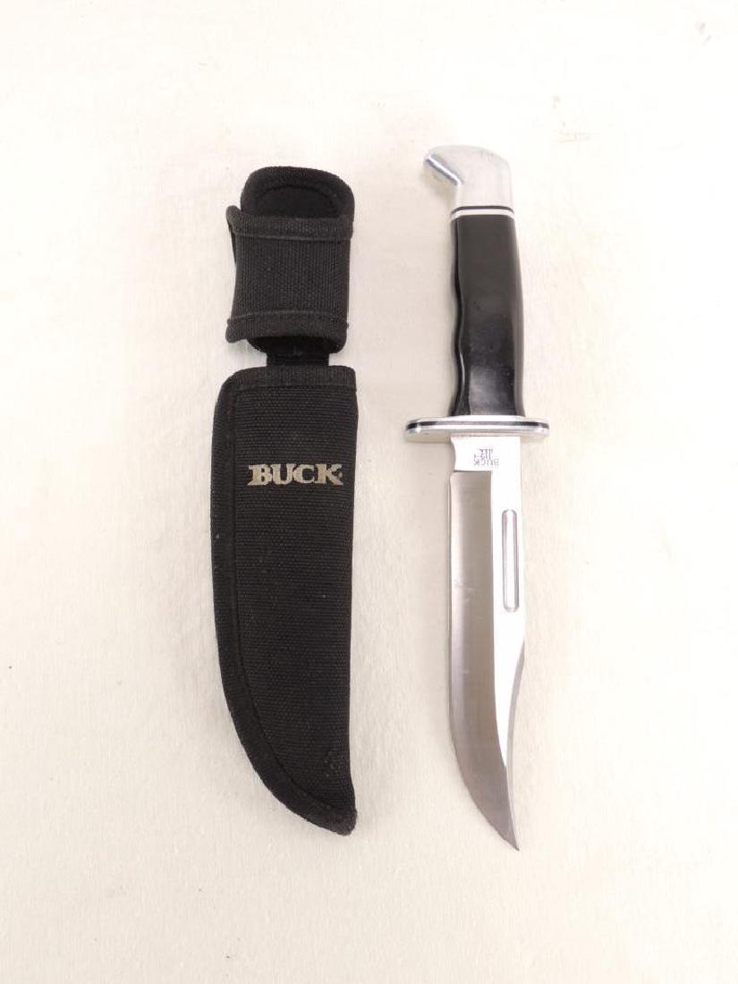 Buck Model 119-1 10 1/4" Hunting Knife with Sheath (1 of 3)