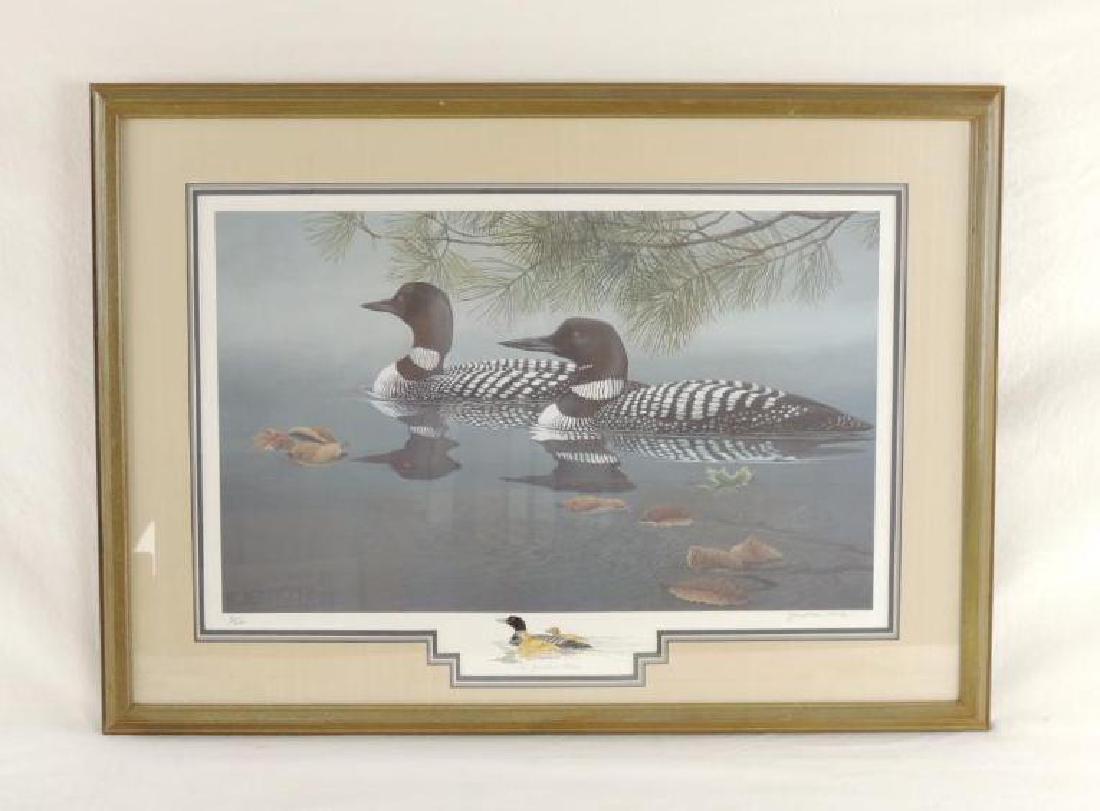 "Early Autumn Loans" Signed Jonathan Wilde Limited: 91 of 600, 34 1/4"x25"