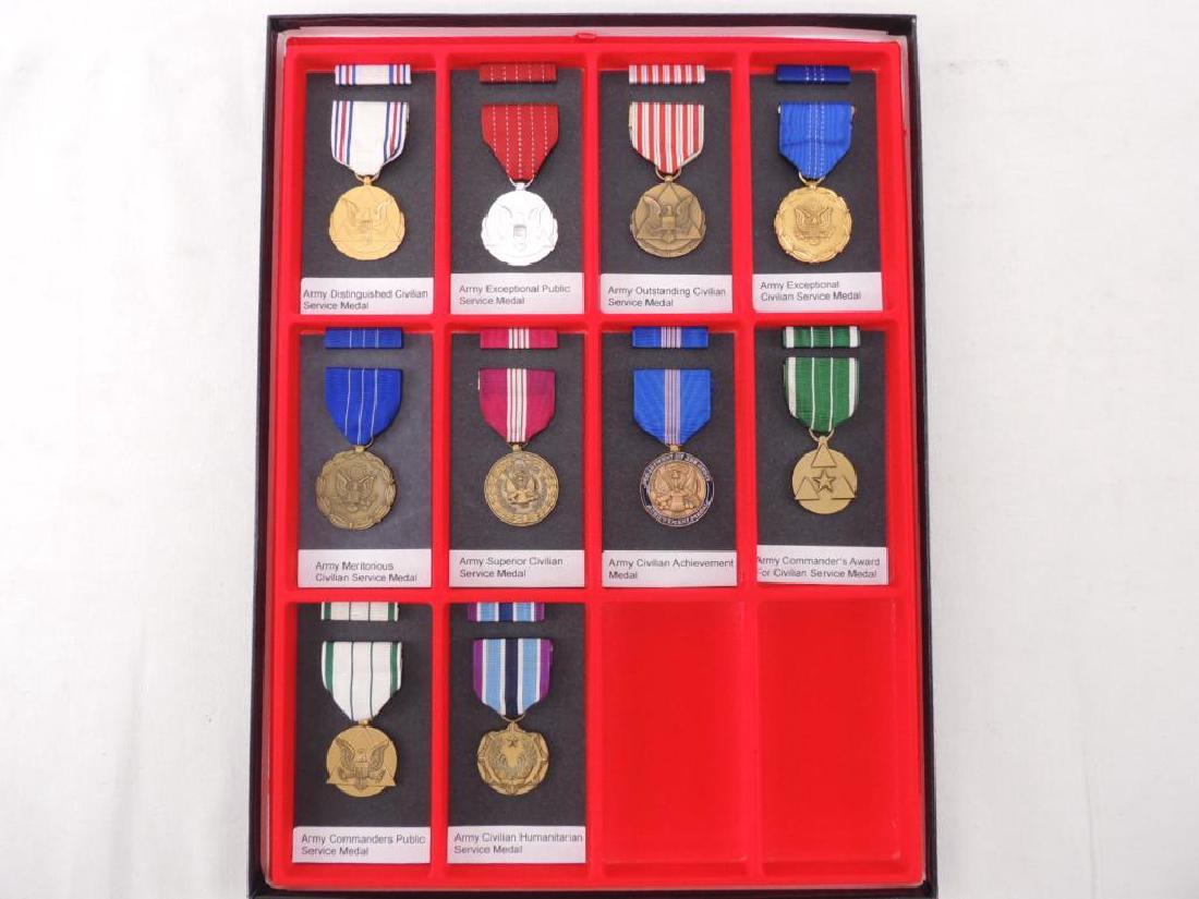 Group of 10 U.S. Civilian Service Medals (1 of 5)