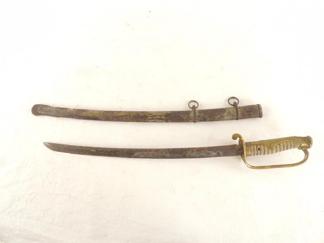 Antique Japanese Katana Sword with Scabbard (1 of 10)