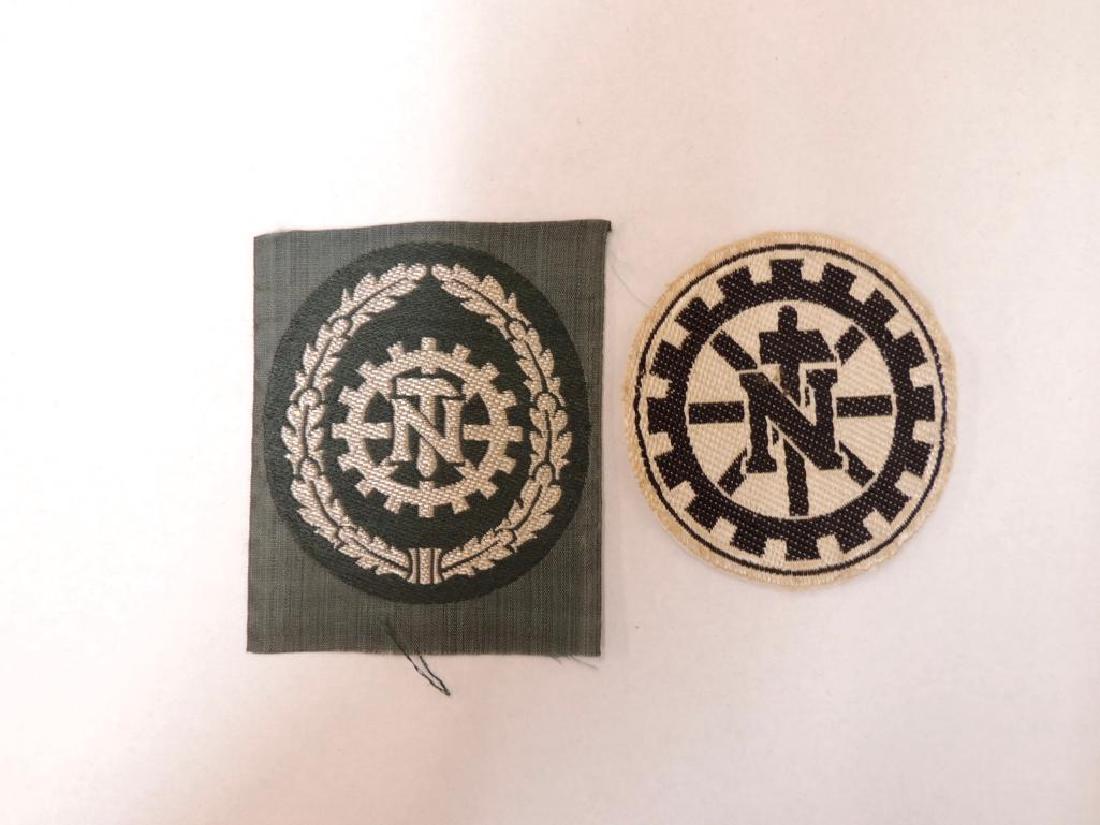 Group of 2 WW2 German Army TENO and Sport Insignia (1 of 2)