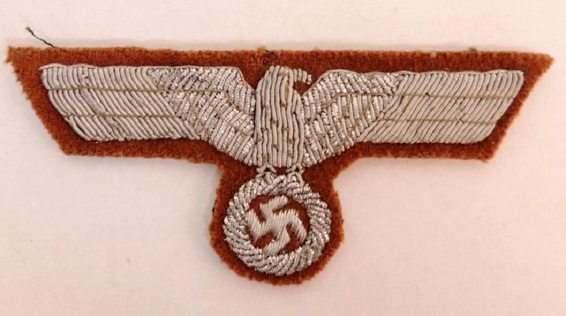 WW2 German Army Officer's Tropical Breast Eagle Patch (1 of 2)