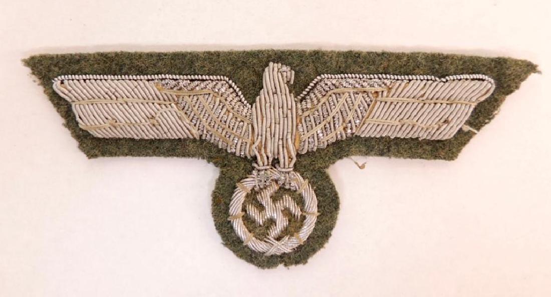 WW2 German Army Officer Breast Eagle Patch (1 of 2)