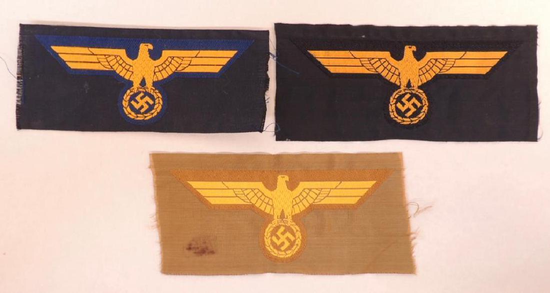 Group of 3 WW2 German Coastal, Navy, and KM EM Breast (1 of 1)