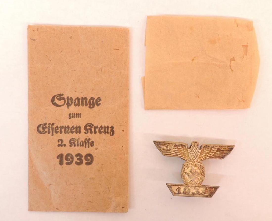WW2 German 1939 Eagle Clasp for 1914 1st Class Iron (1 of 2)