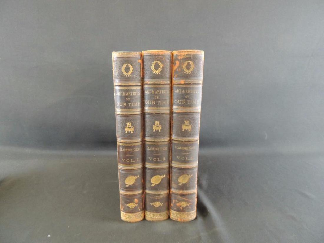1888's Art and Artist of Our Time by Clarence Cook Vol.: nice lot
