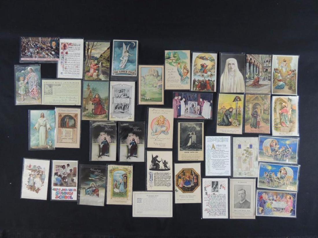 Group of 38 Religious Postcards (1 of 5)