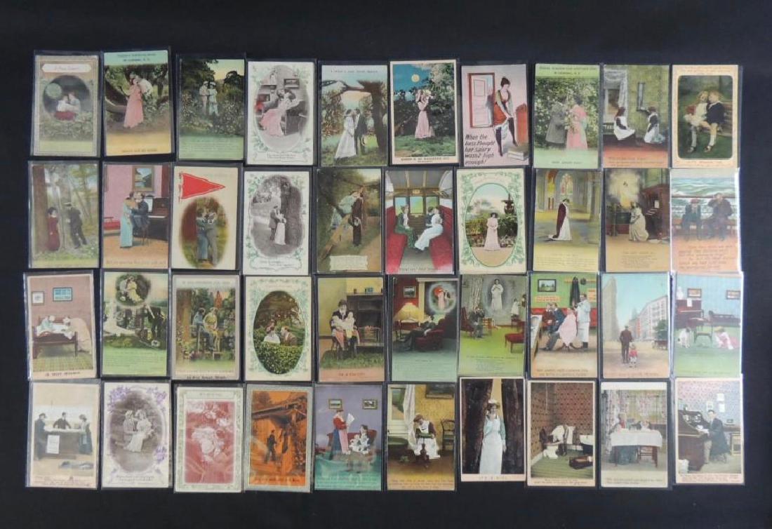 Group of 40 Bamforth Postcards (1 of 5)