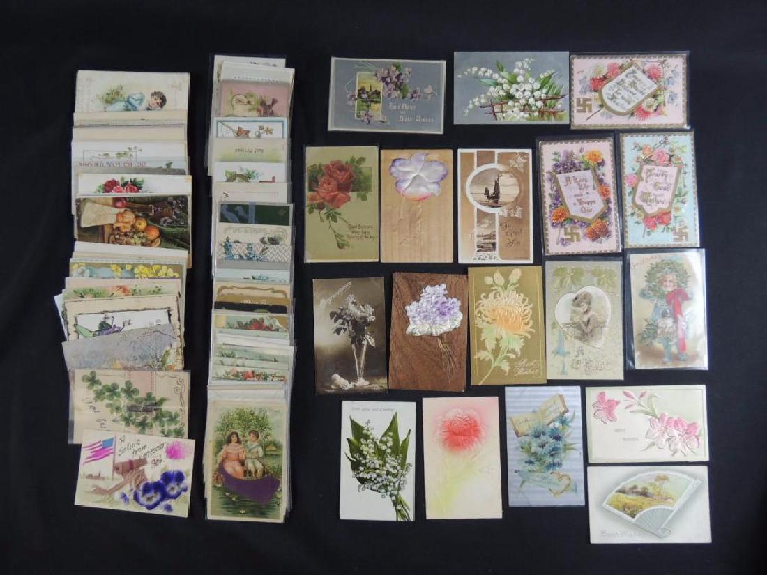 Approximately 100 Plus Greeting Postcards (1 of 5)