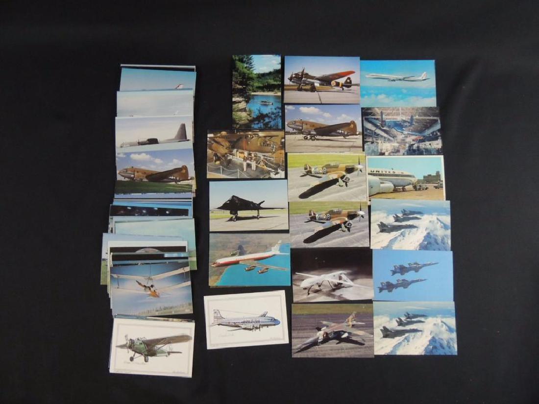 Approximately 50 Plus Airplane Postcards (1 of 5)
