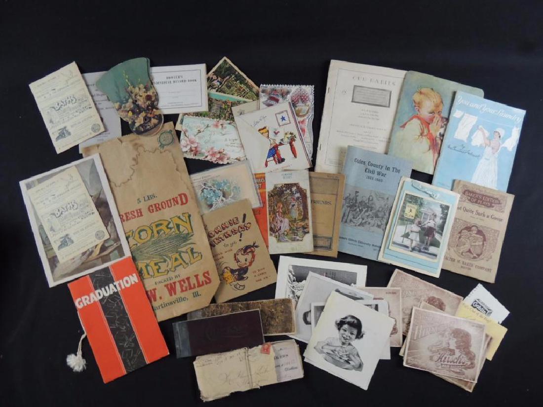 Group of Miscellaneous Ephemera Featuring Booklets, (1 of 5)