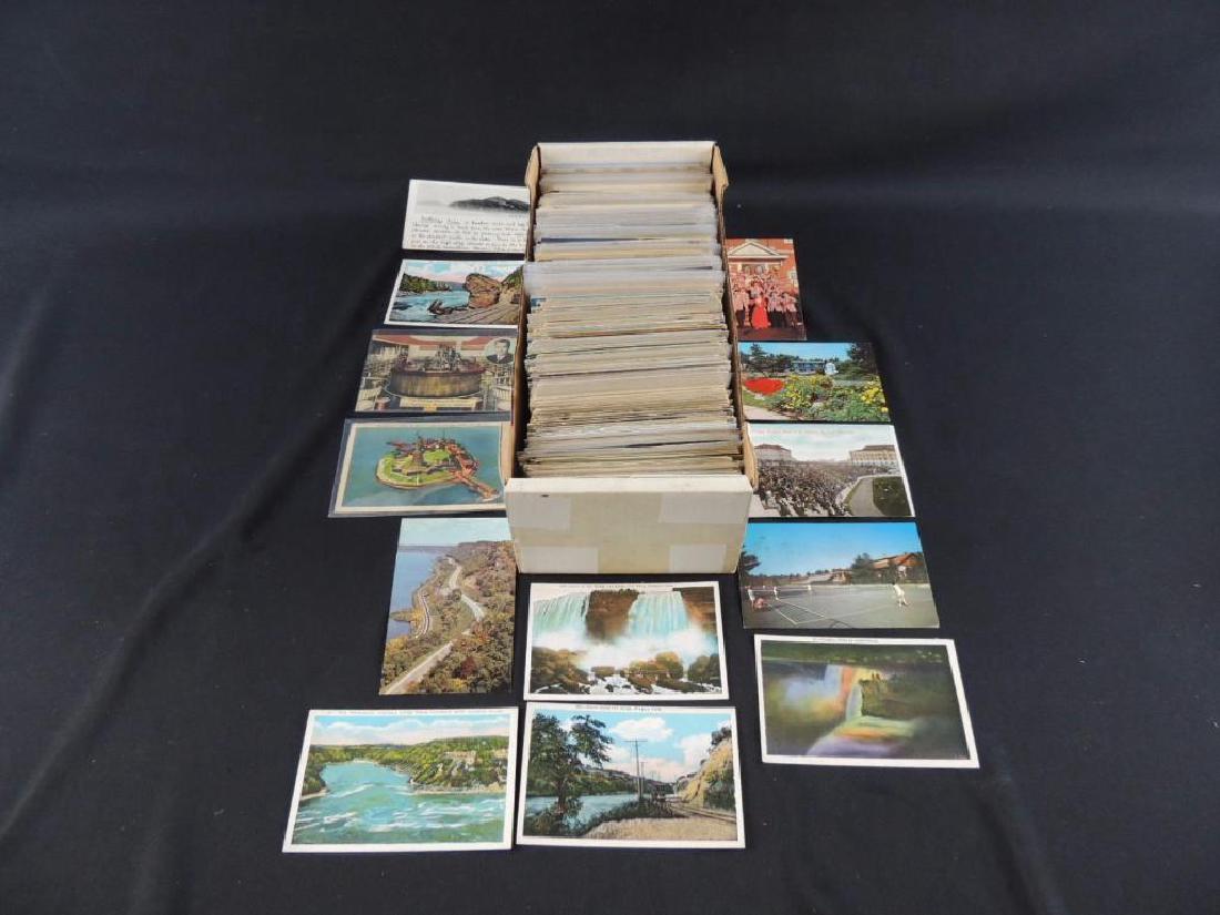 Approximately 600 Plus U.S. State Postcards (1 of 2)