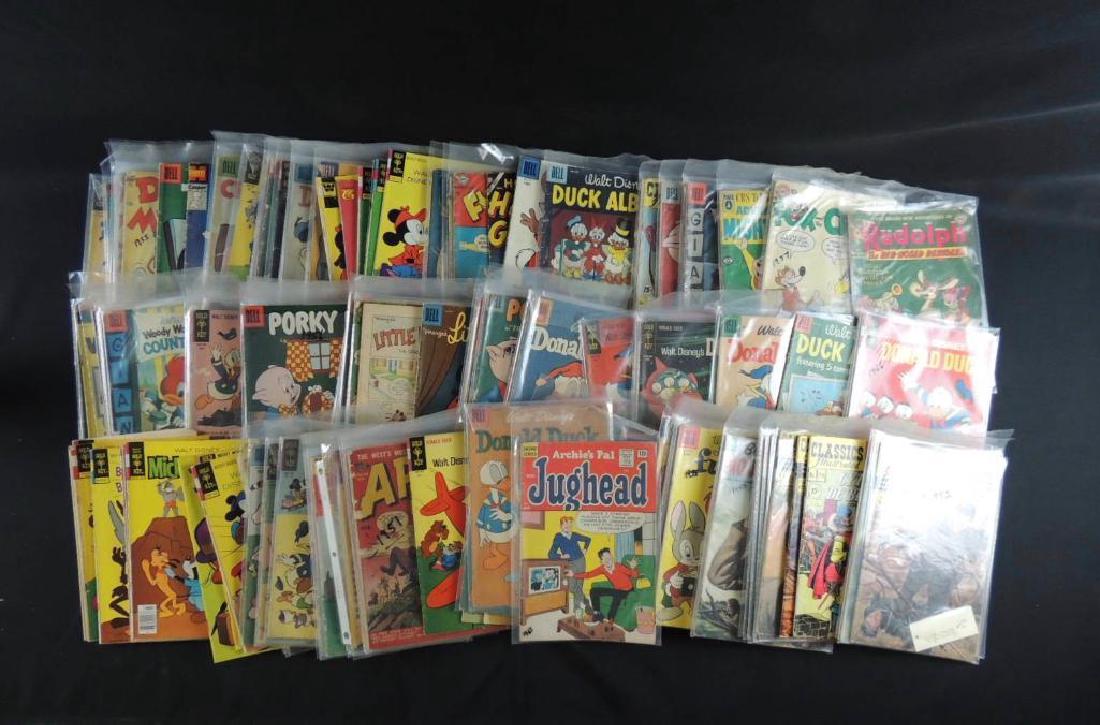 Large Group of Vintage Comic Books Featuring Disney, (1 of 11)