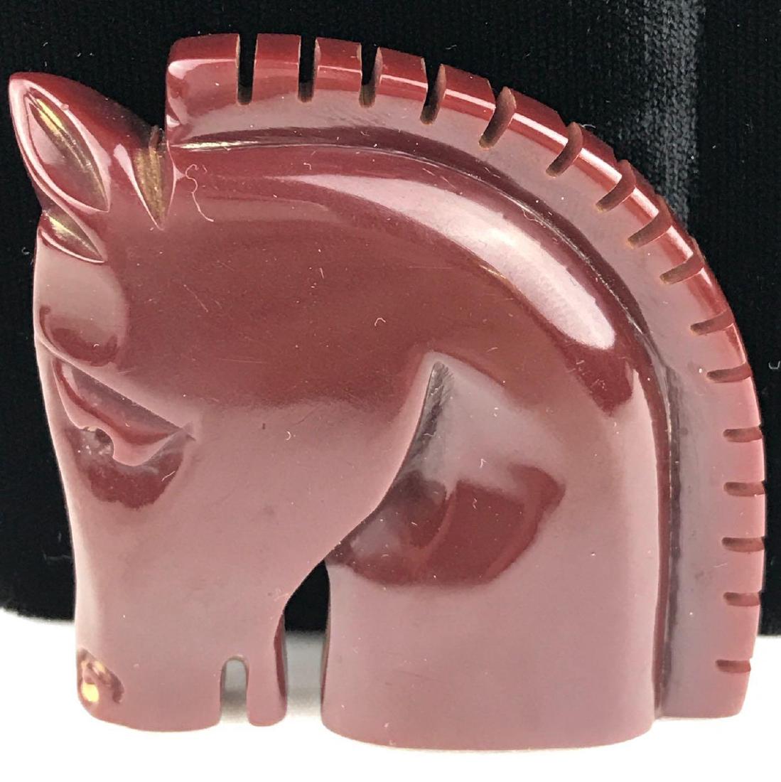 Bakelite Equus/ Horse Brooch (1 of 2)