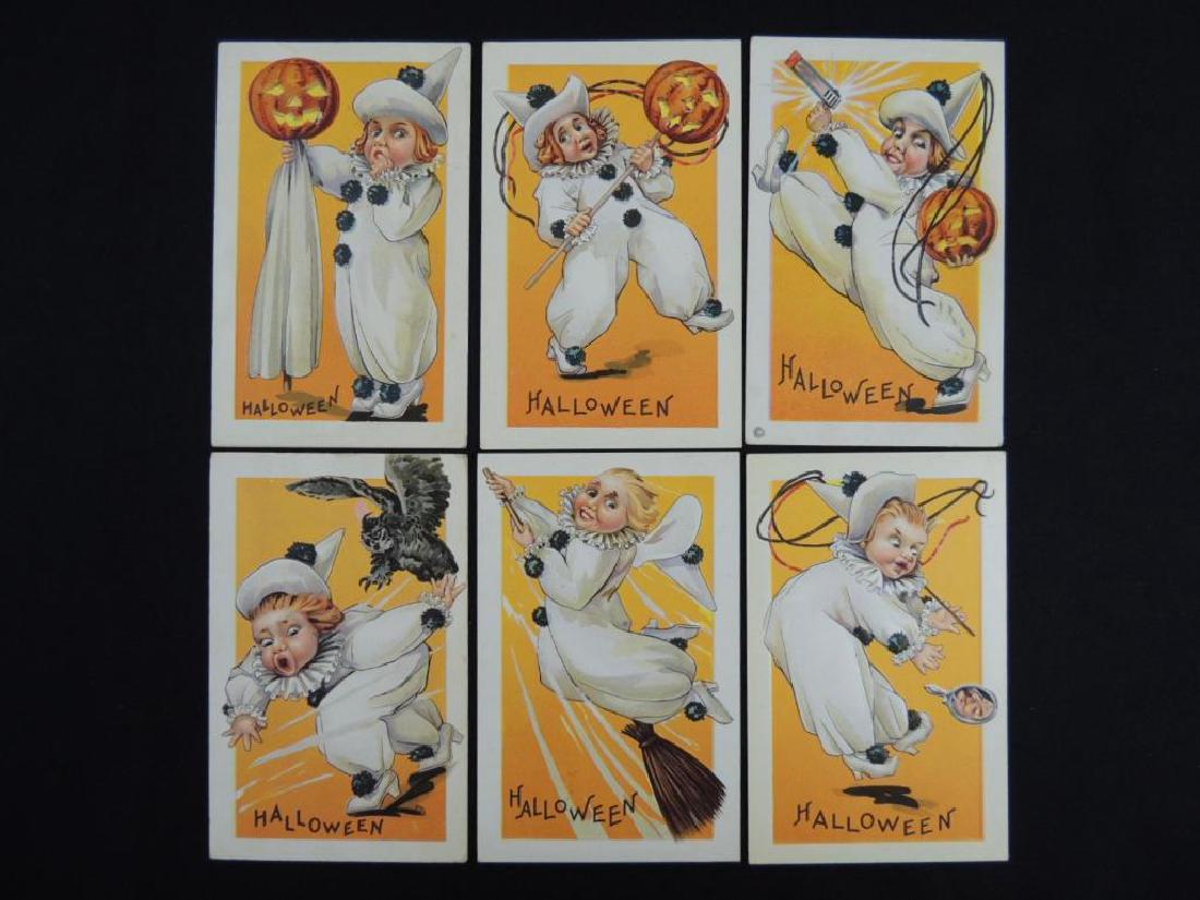 Embossed Halloween Series 408 Postcards (1 of 2)