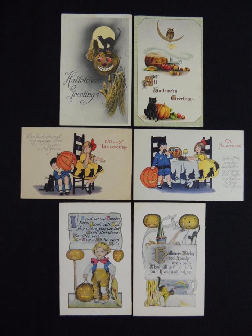 Antique Halloween Series 1239 B, 1239 C, 2399 Postcards (1 of 2)