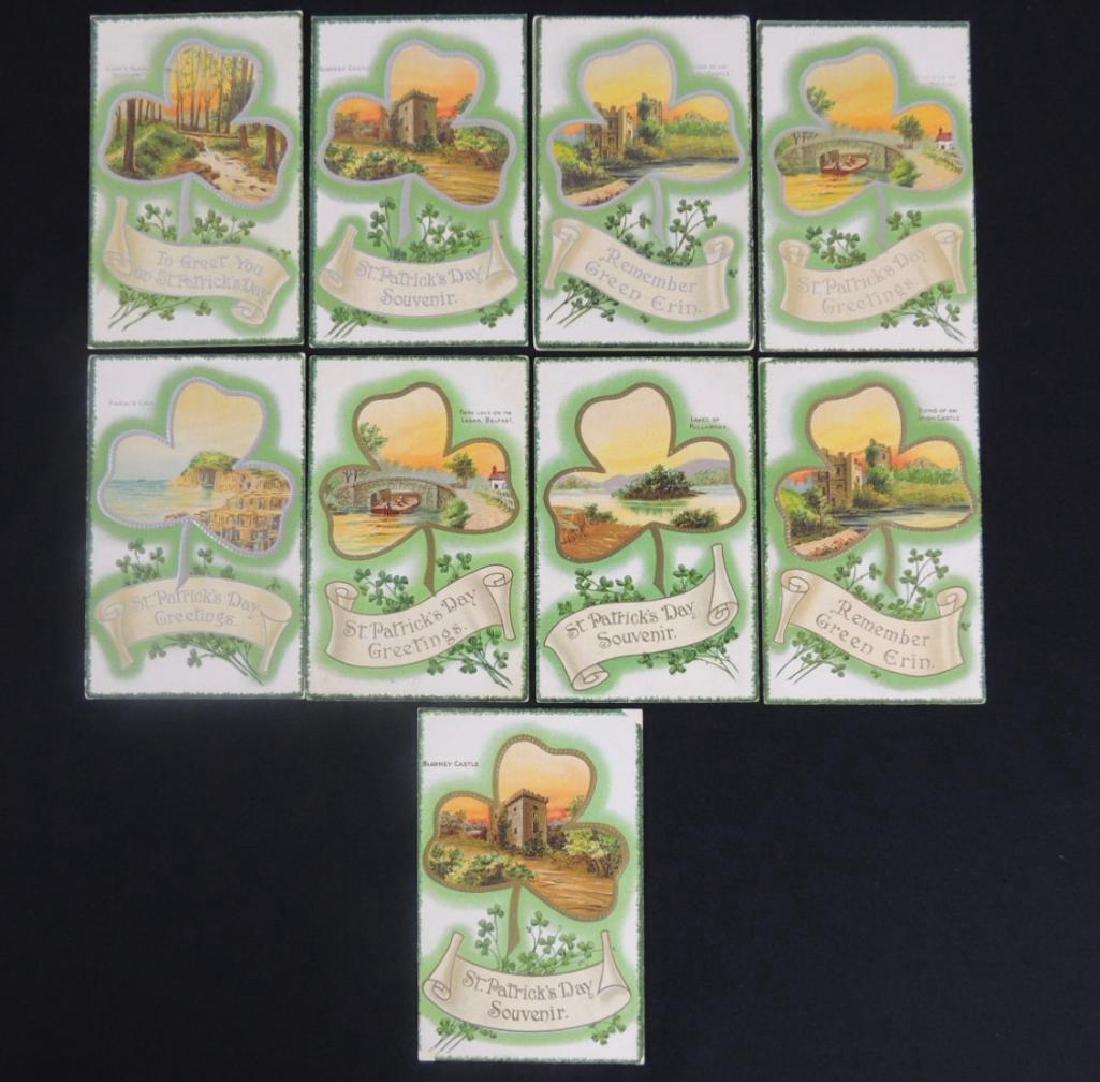 St. Patrick's Day Series S 355 Embossed Postcards (1 of 2)