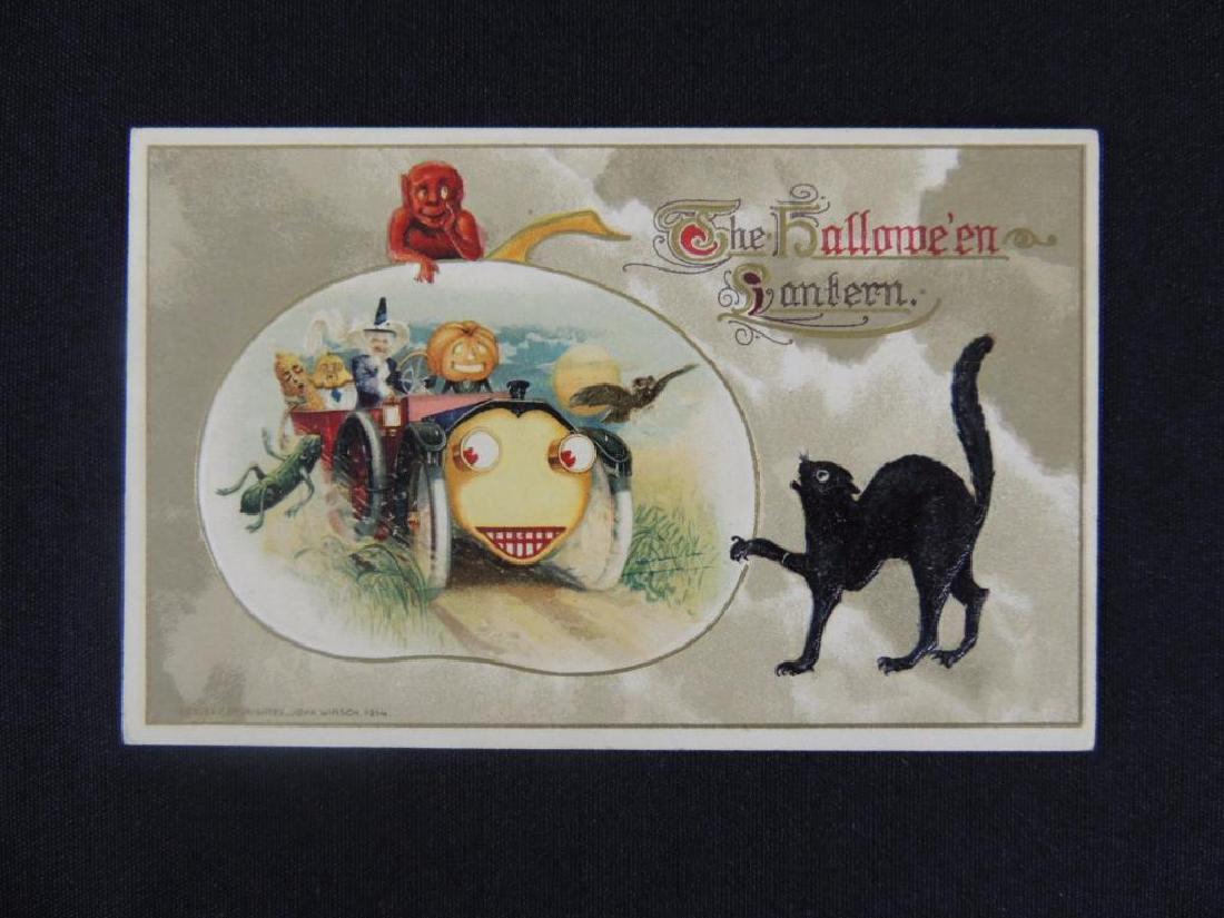 Antique Halloween Embossed Postcard Series 3940 John (1 of 2)