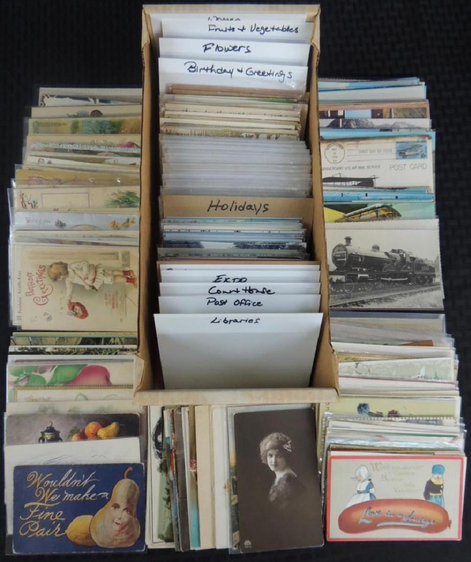 Large Group of Assorted Postcards Featuring Popular (1 of 3)