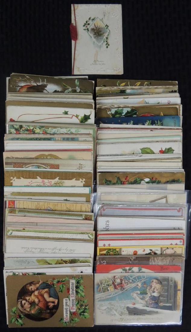 Large Group of Antique and Vintage Christmas Postcards (1 of 1)
