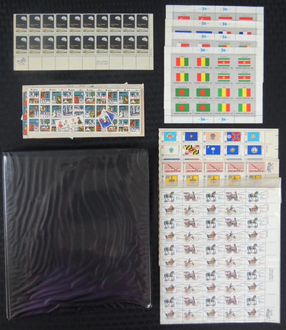 Stamp Collection in BInder Plus Sheets (1 of 8)