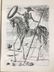 Don Quixote Salvador Dali Original Etching - 2
