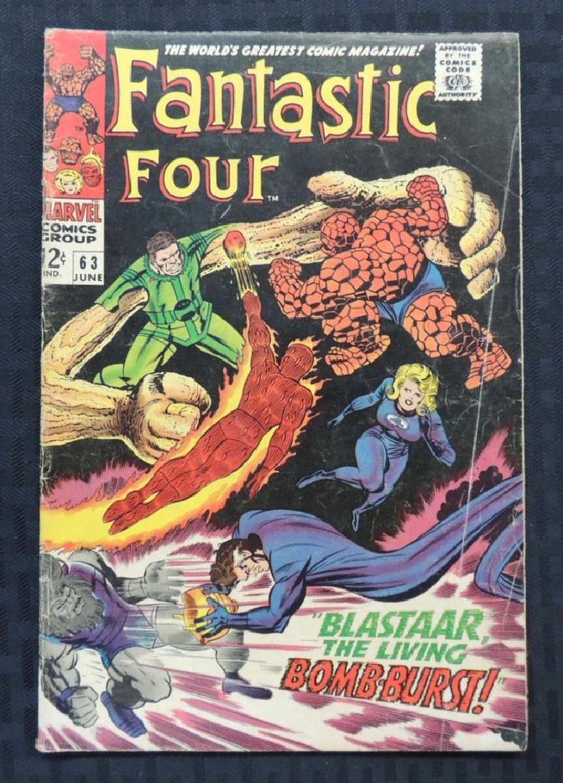 Marvel Comics The Fantastic Four #63 Featuring Blastaar (1 of 2)