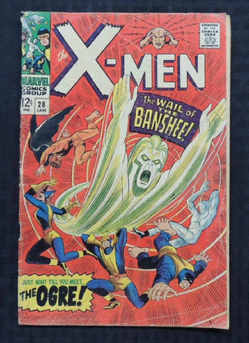Marvel Comics X-men #28 First Appearance of Banshee: One Money