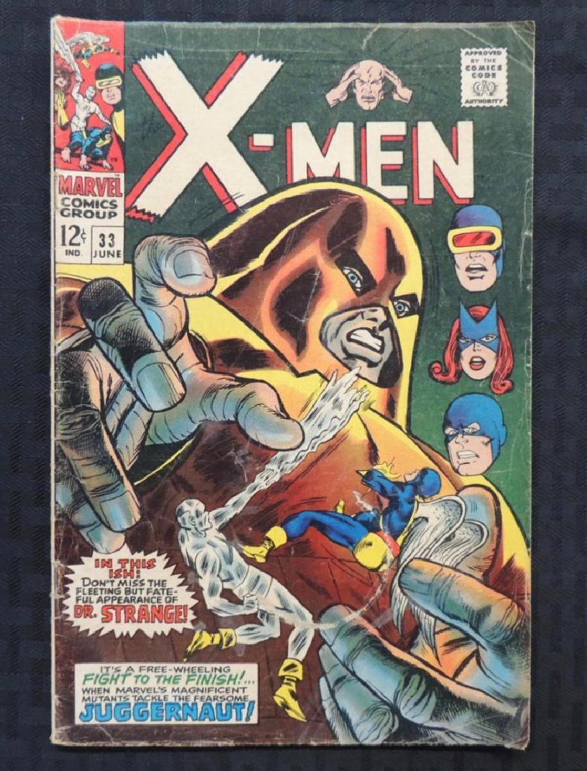 Marvel Comics X-men #33 Featuring Doctor Strange (1 of 2)