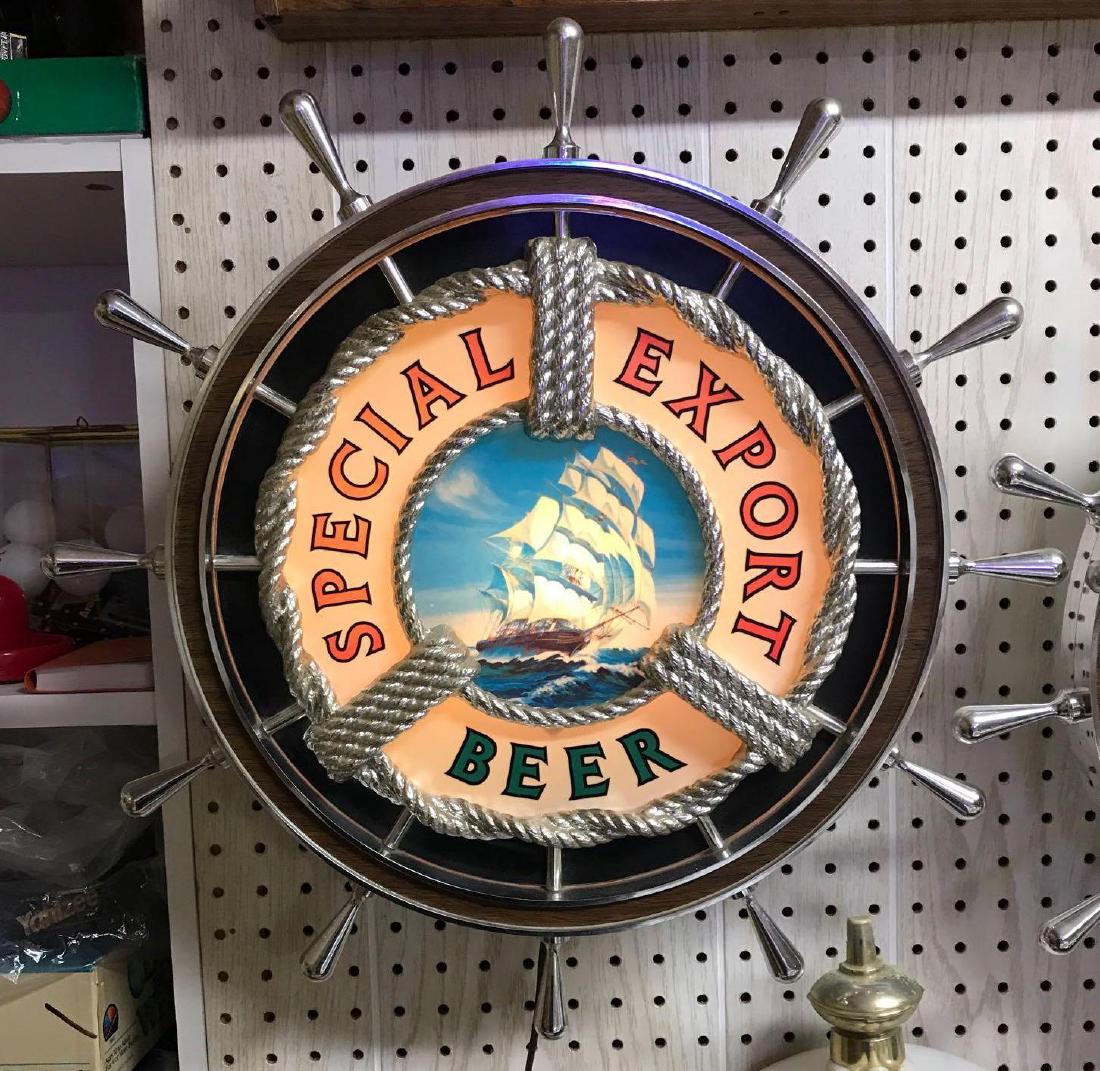 Special export light up advertising beer sign (1 of 1)