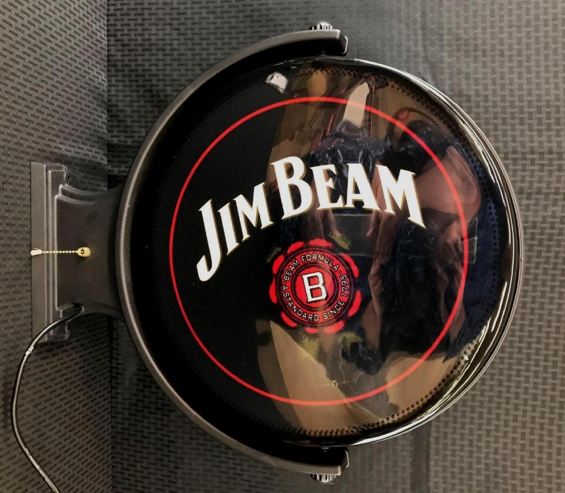 Jim Beam Rotating Pub Sign Light (1 of 7)