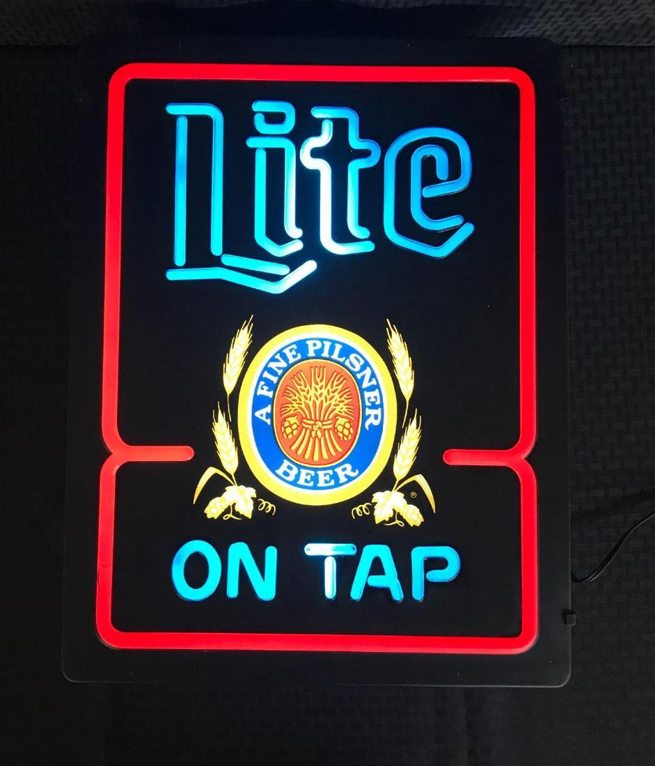 Lite Beer Light Up Sign (1 of 2)