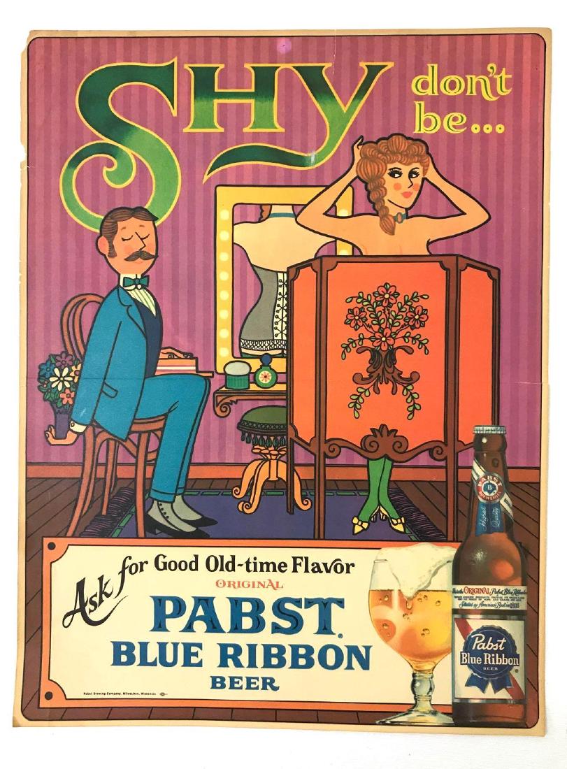Group of 4 Pabst Beer Vintage Advertising Posters (1 of 6)