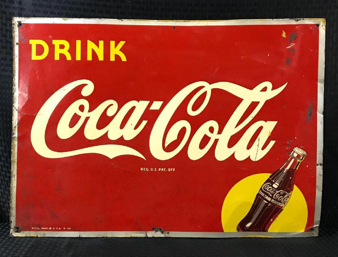 Vintage Coca-Cola SST Sign (1 of 3)