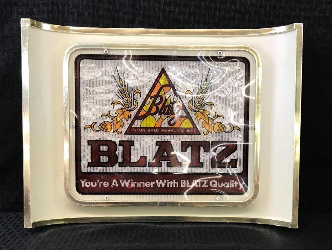 Curved Blatz Beer Sign (1 of 3)