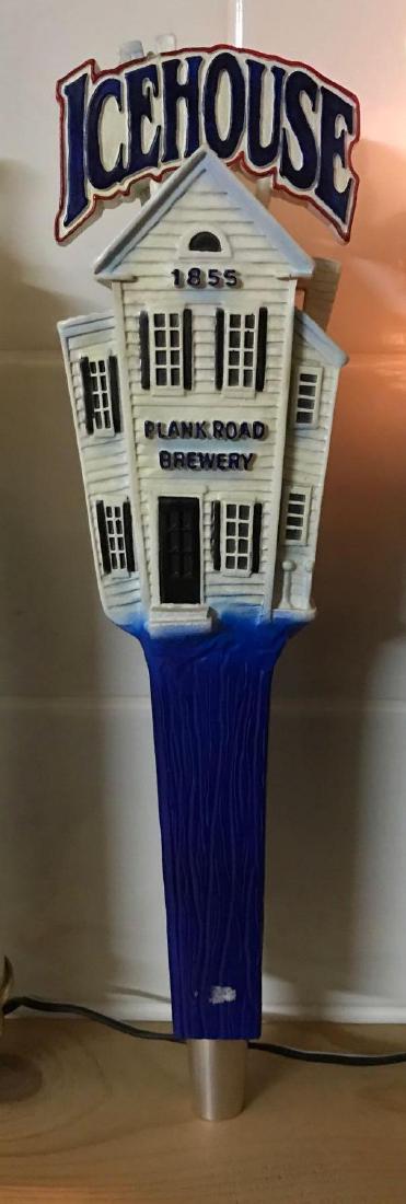 Icehouse advertising beer tapper (1 of 1)