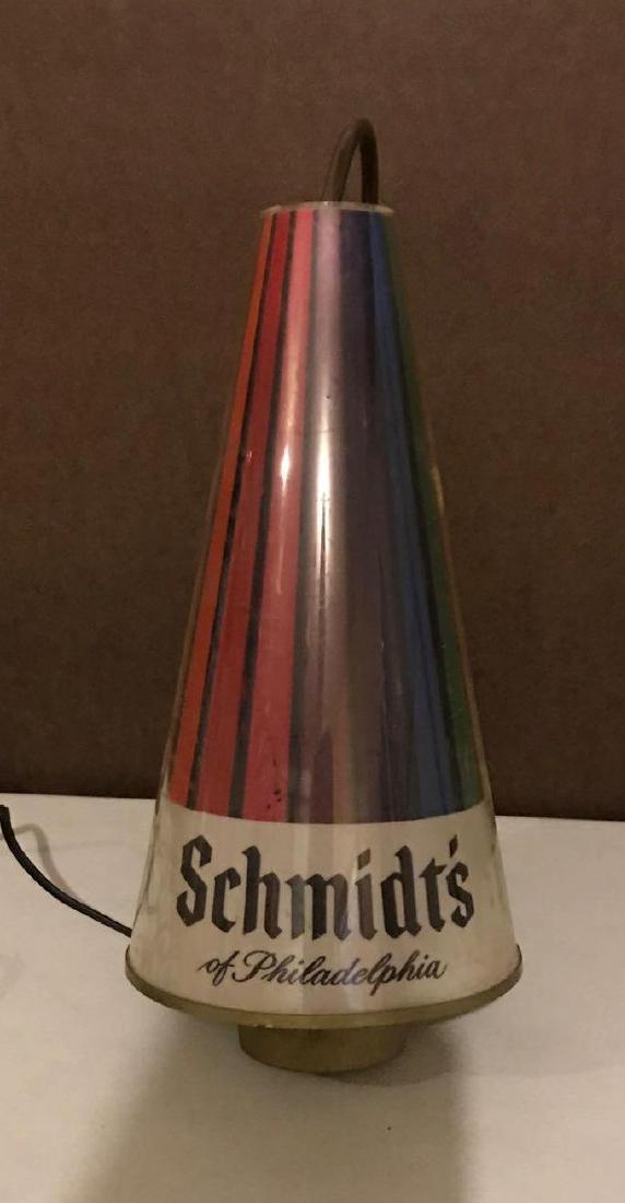 Vintage Schmidt's advertising beer motion sign. (1 of 1)
