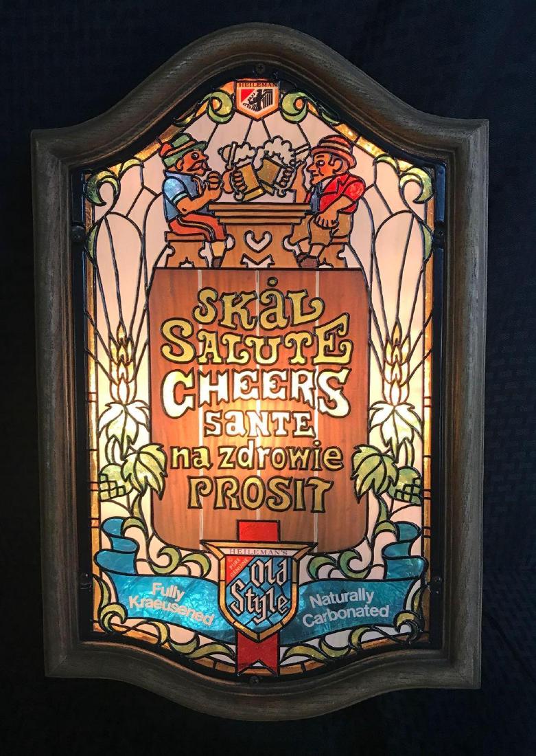 Old Style Beer Light Sign "Cheers" (1 of 2)