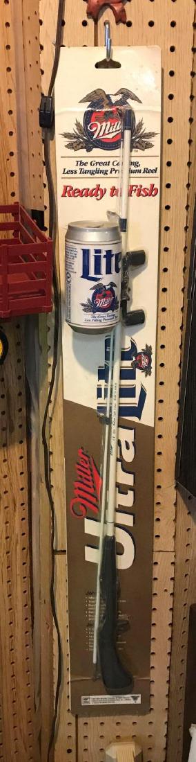 budweiser fishing pole