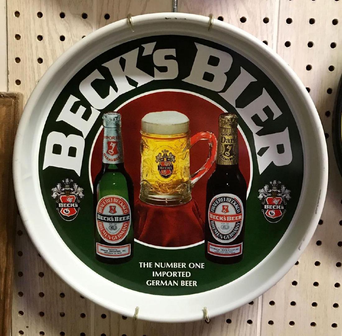 Vintage Beck's Bier Beer Trey (1 of 1)